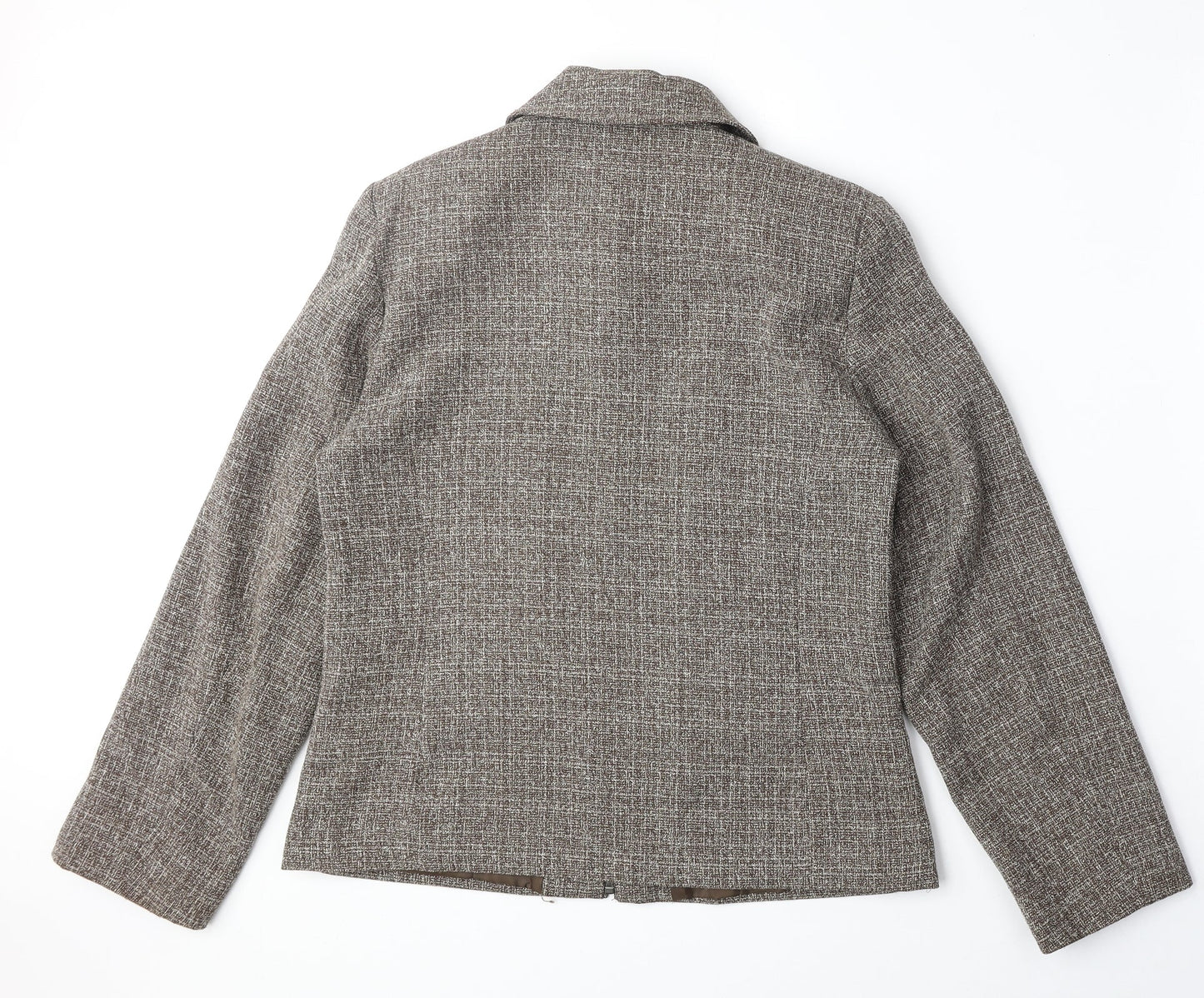 Womens UK Size 10 EWM Brown Jacket
