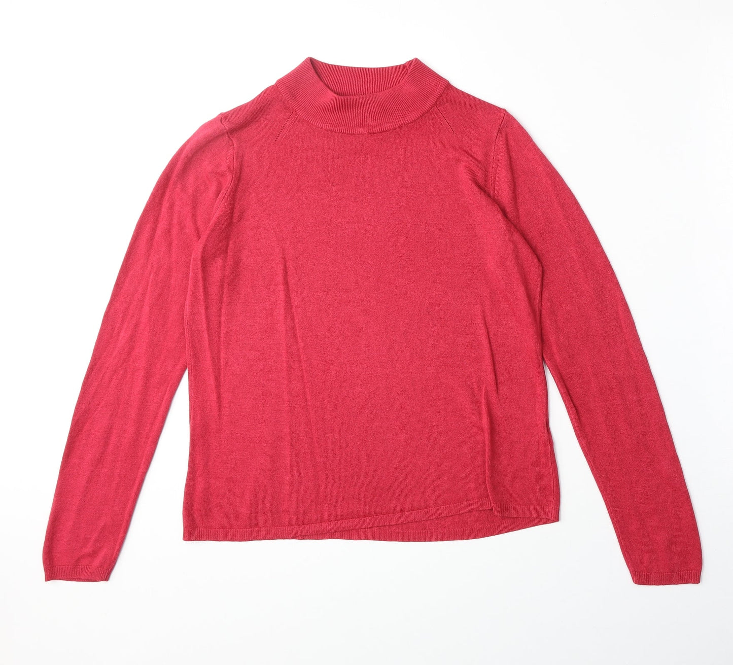 Womens UK Size 12 Marks and Spencer Pink Pullover Jumper