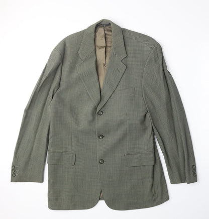 Mens UK Size M Marks and Spencer Regular Green Suit Jacket
