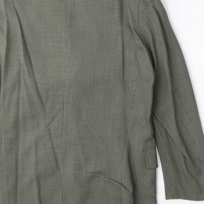 Mens UK Size M Marks and Spencer Regular Green Suit Jacket