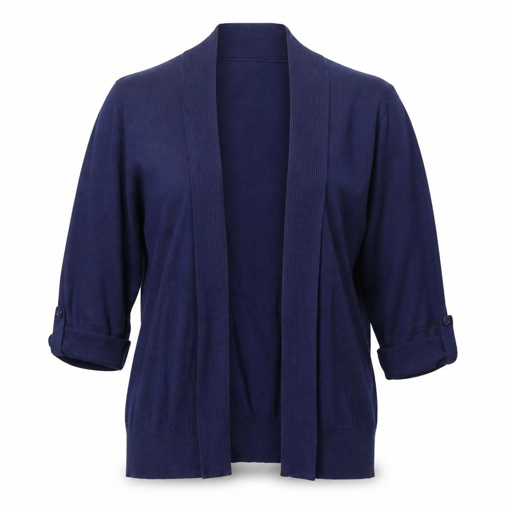 Womens UK Size S Arista Blue Cardigan Jumper