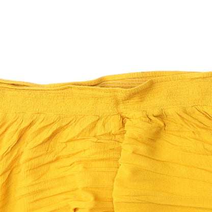 Capsule Womens Orange Polyester Culotte Shorts Size 34 in Regular Pull On