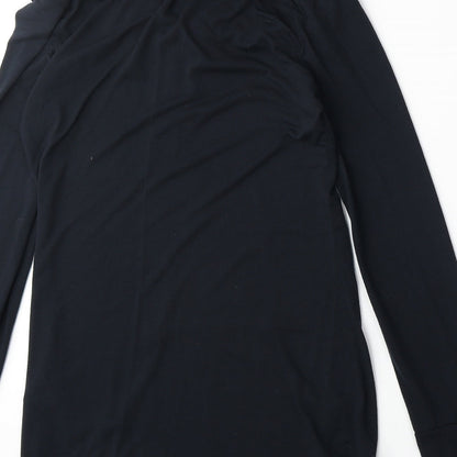 Preworn Womens Blue Polyester Pullover Sweatshirt Size M Pullover