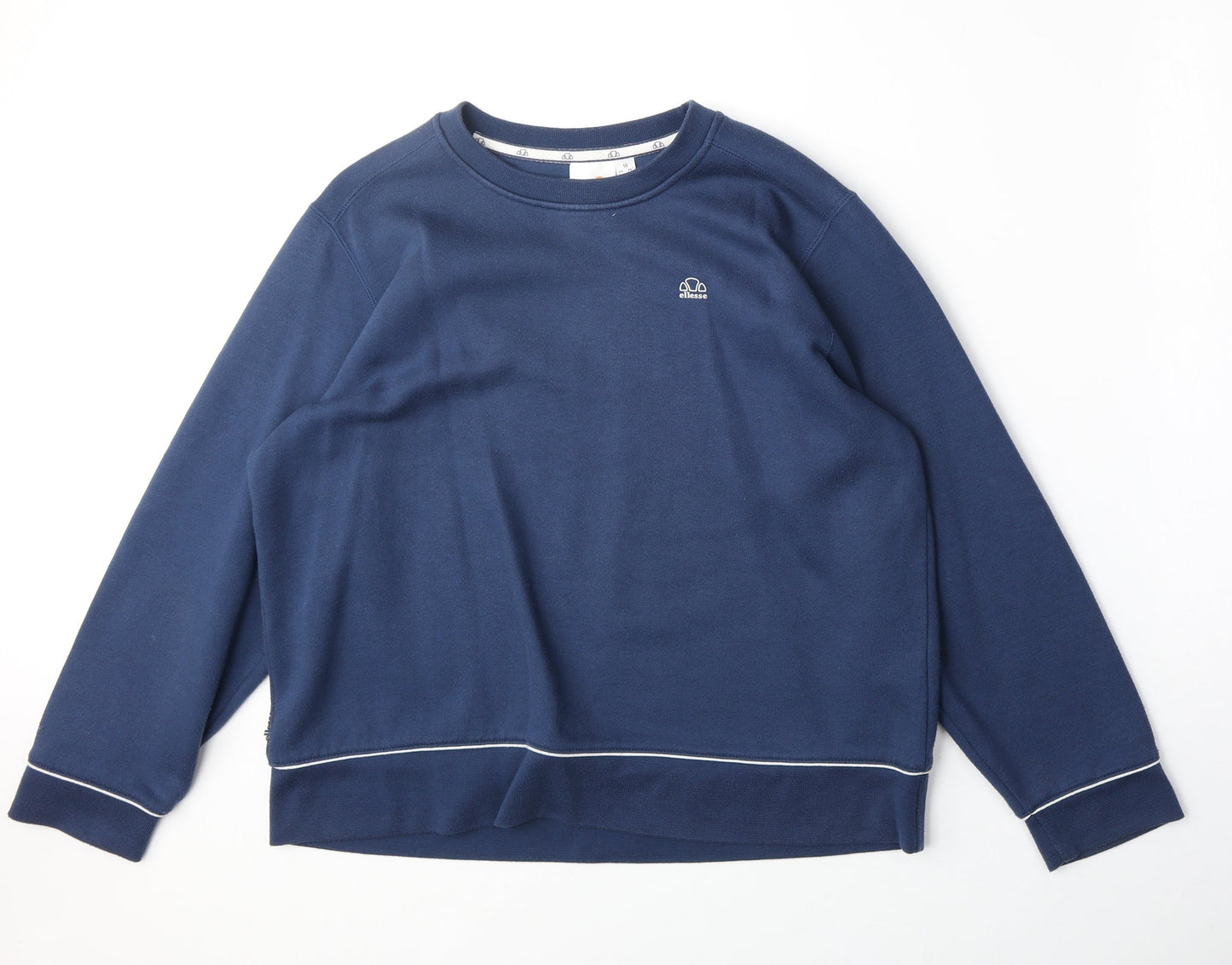 ellesse Boys Blue Polyester Pullover Sweatshirt Size 16 Years Pullover