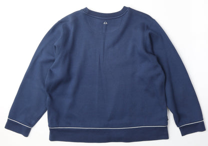 ellesse Boys Blue Polyester Pullover Sweatshirt Size 16 Years Pullover