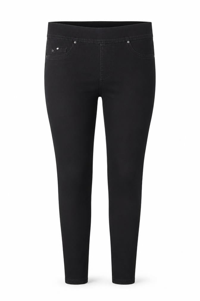 Womens UK Size 12 Denim & Co. Regular Fit Jegging Black Jeans