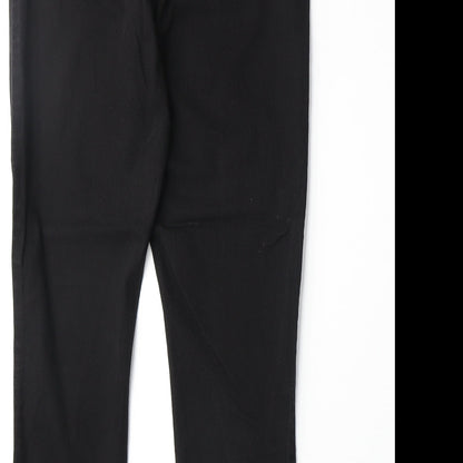 Denim & Co. Womens Black Cotton Jegging Jeans Size 12 Regular