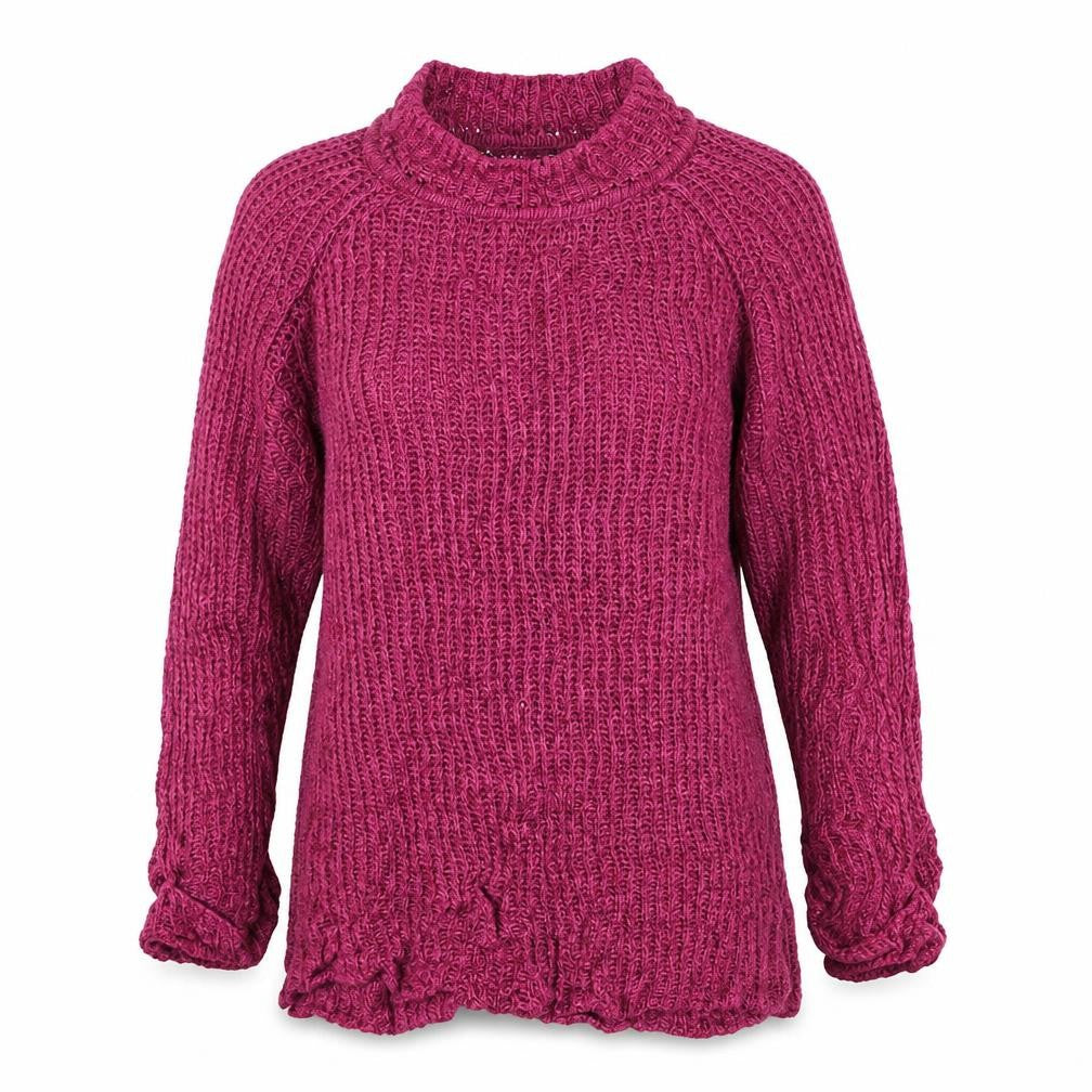 Womens UK Size 8 F&F Purple Pullover Jumper