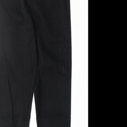 Jyone Womens Black Cotton Skinny Jeans Size L Regular Zip