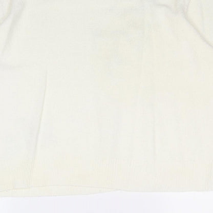 Womens UK Size 18 Berkertex Ivory Pullover Jumper