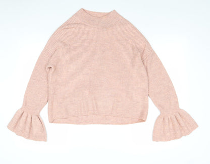 Womens UK Size M Marks and Spencer Pink Pullover Jumper