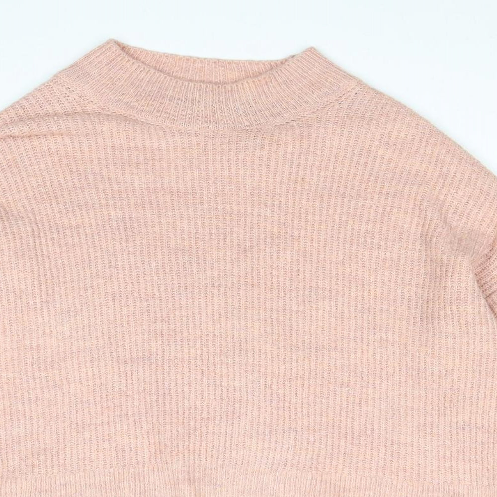 Womens UK Size M Marks and Spencer Pink Pullover Jumper