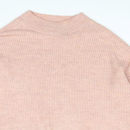 Womens UK Size M Marks and Spencer Pink Pullover Jumper