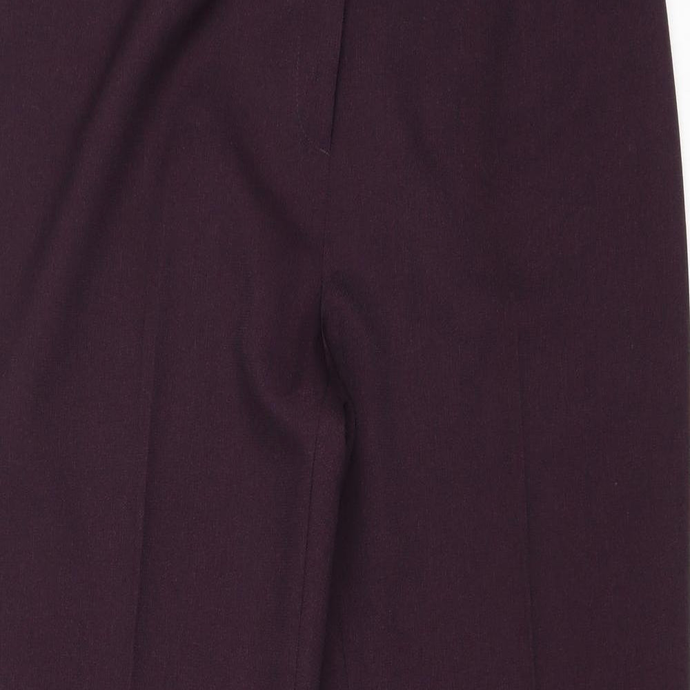 Womens UK Size 16 EWM Regular Fit  Purple Trousers