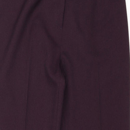 Womens UK Size 16 EWM Regular Fit  Purple Trousers