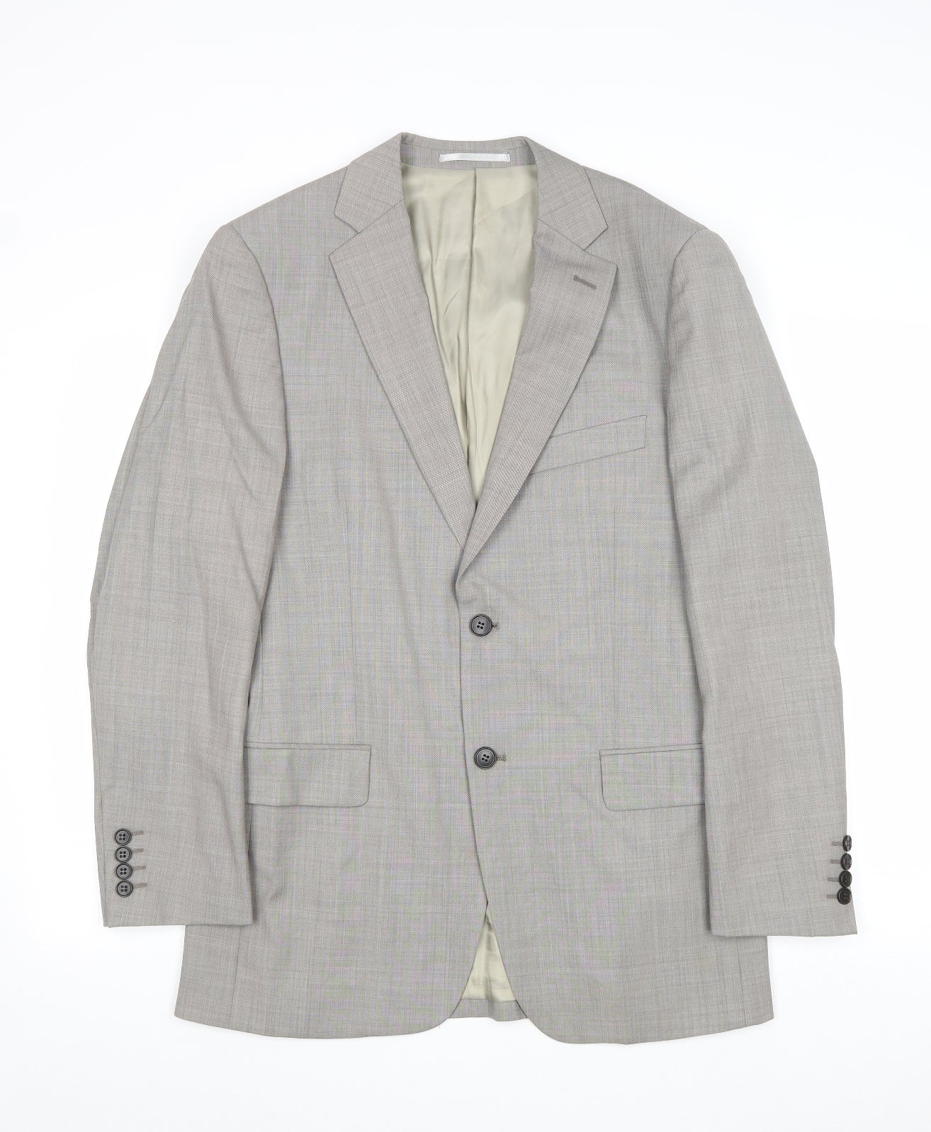 Mens UK Size 38 Marks and Spencer Regular Grey Suit Jacket