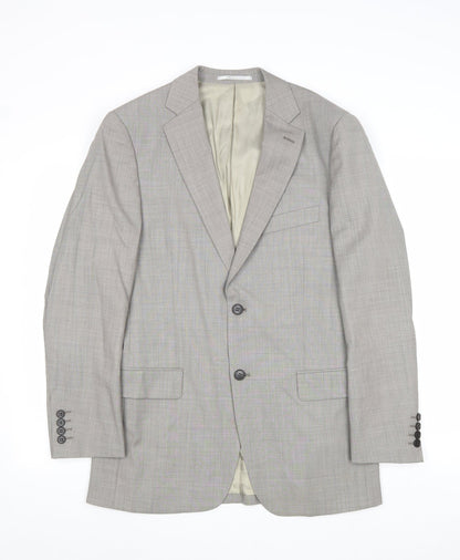 Mens UK Size 38 Marks and Spencer Regular Grey Suit Jacket