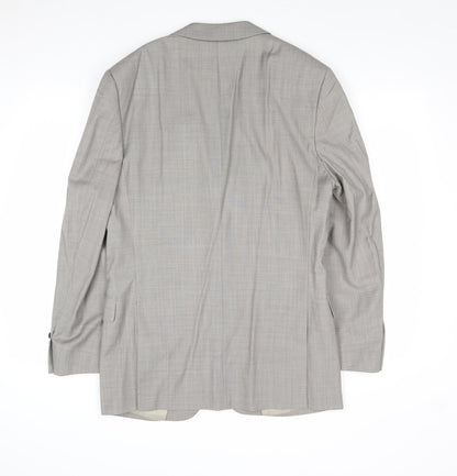Mens UK Size 38 Marks and Spencer Regular Grey Suit Jacket