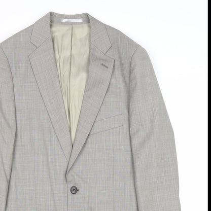 Mens UK Size 38 Marks and Spencer Regular Grey Suit Jacket