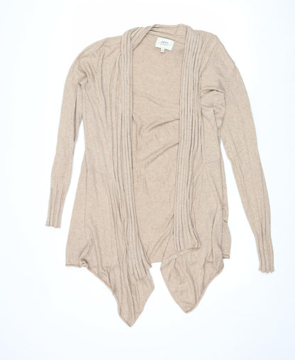 Womens UK Size 12 Papaya Brown Cardigan Jumper