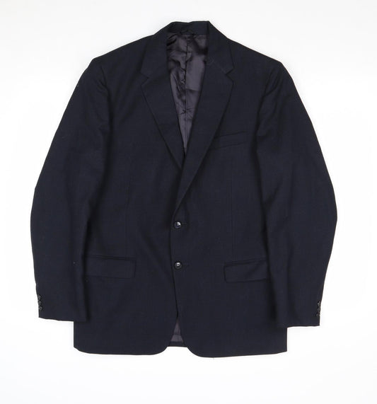 Mens UK Size 36 John Collier Regular Blue Suit Jacket