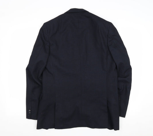 Mens UK Size 36 John Collier Regular Blue Suit Jacket