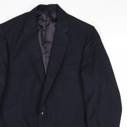 Mens UK Size 36 John Collier Regular Blue Suit Jacket