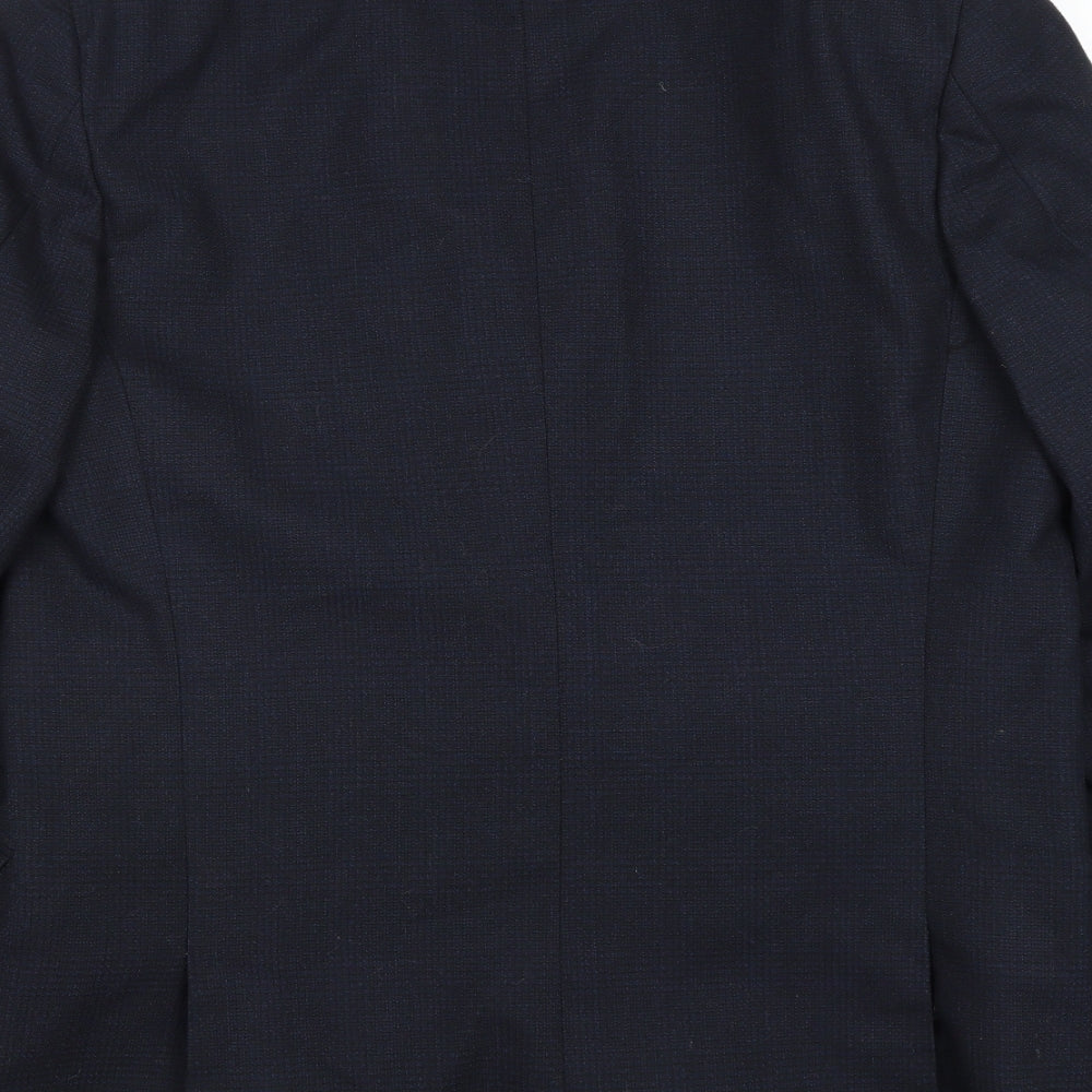 Mens UK Size 36 John Collier Regular Blue Suit Jacket