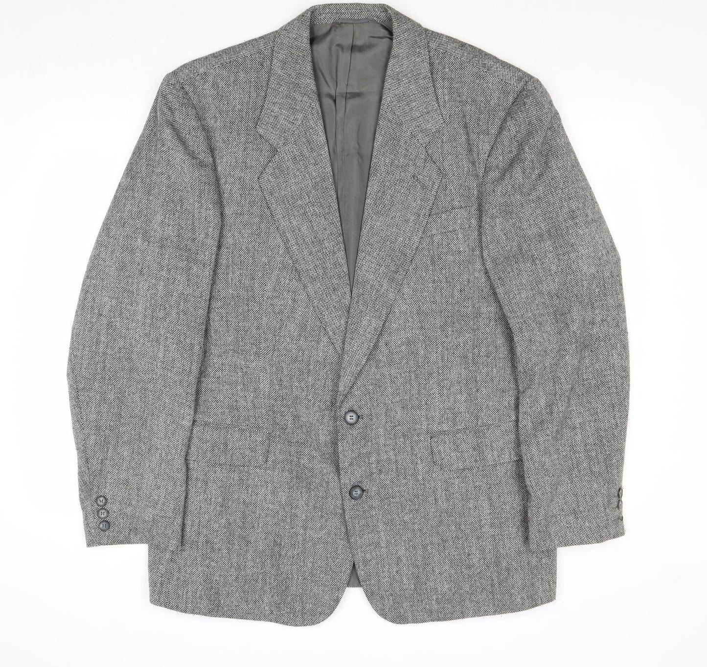 Mens UK Size 42 Moorcroft Regular Grey Suit Jacket