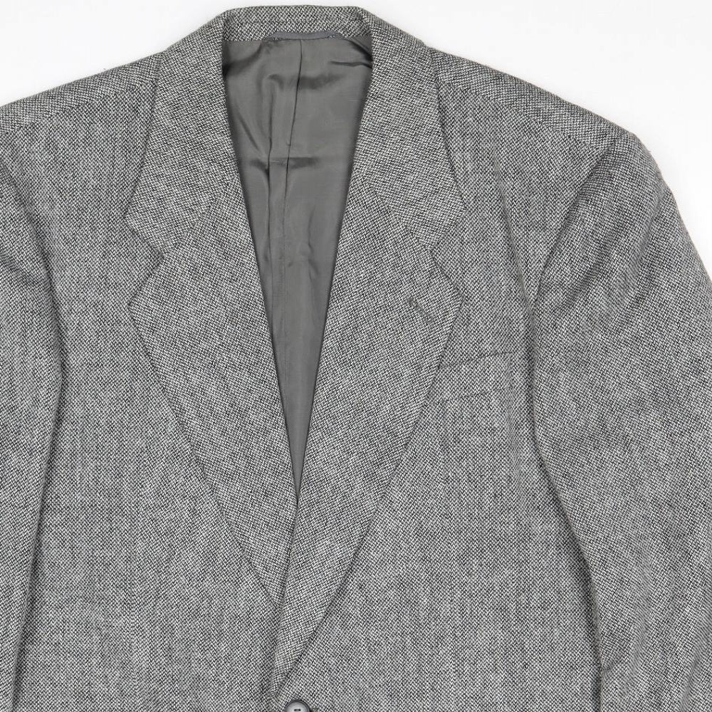 Mens UK Size 42 Moorcroft Regular Grey Suit Jacket