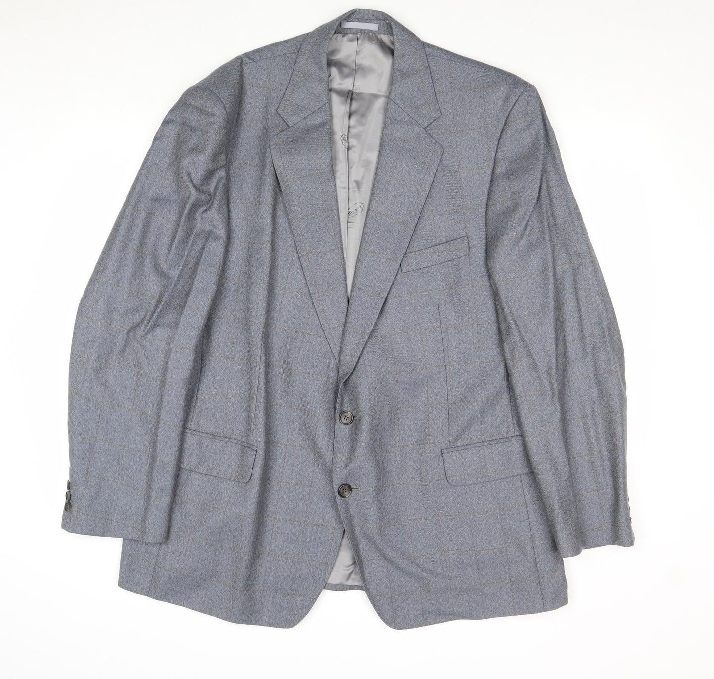 Mens UK Size 46 Eric Spencer Regular Grey Suit Jacket