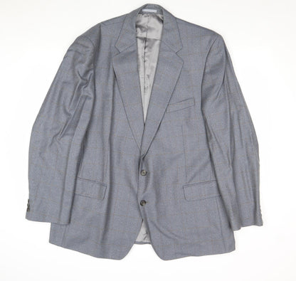 Mens UK Size 46 Eric Spencer Regular Grey Suit Jacket