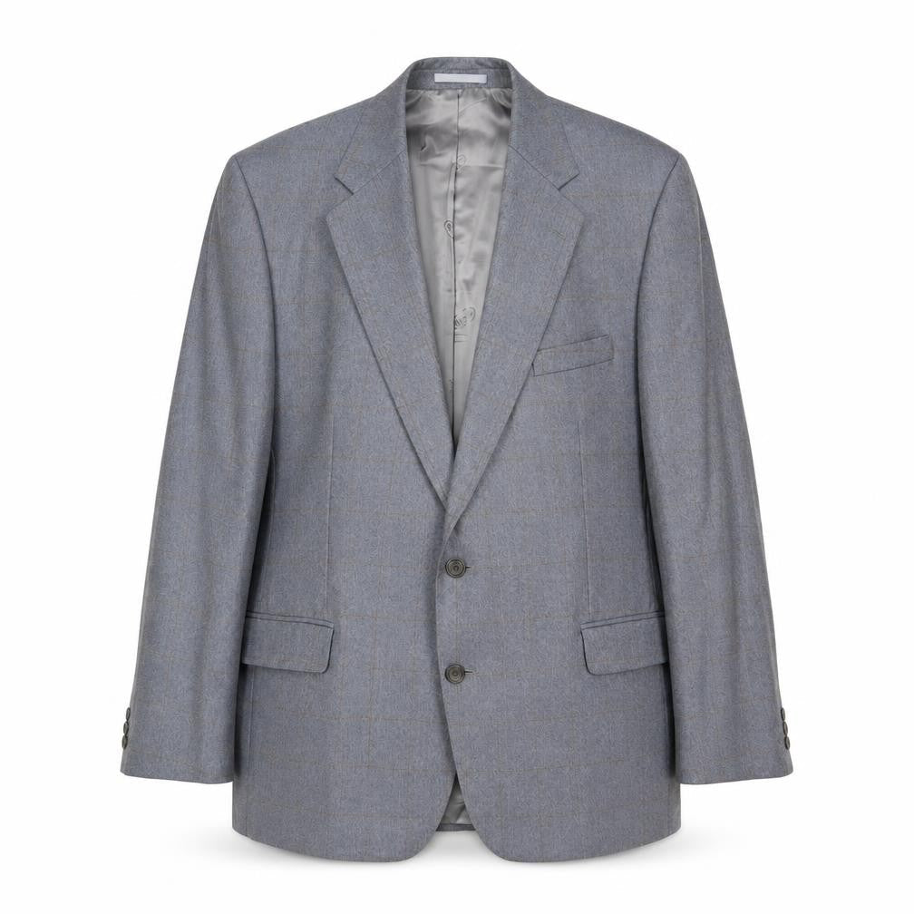 Mens UK Size 46 Eric Spencer Regular Grey Suit Jacket