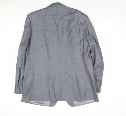 Mens UK Size 46 Eric Spencer Regular Grey Suit Jacket