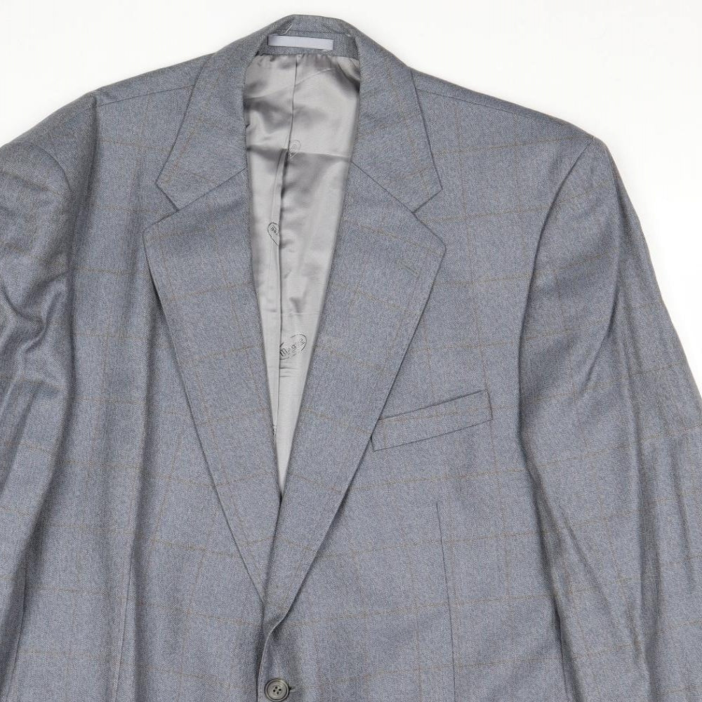 Mens UK Size 46 Eric Spencer Regular Grey Suit Jacket