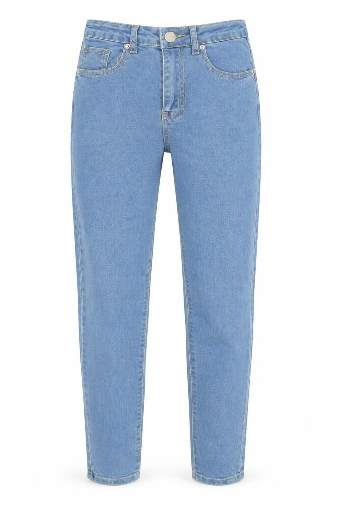 Womens UK Size 6 Boohoo Regular Fit Skinny Blue Jeans