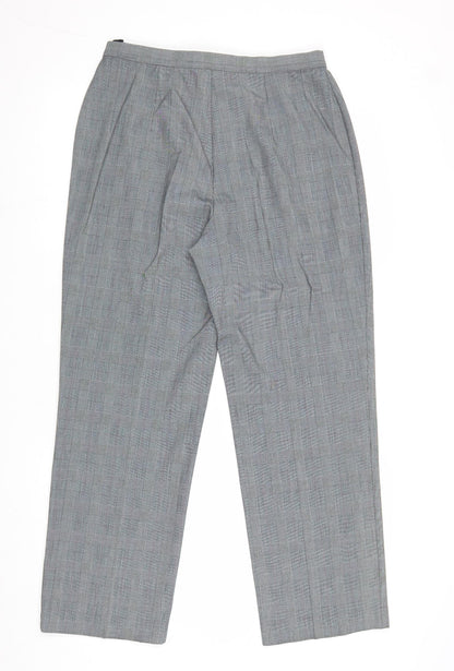 Womens UK Size 14 Marks and Spencer Regular Fit  Grey Trousers