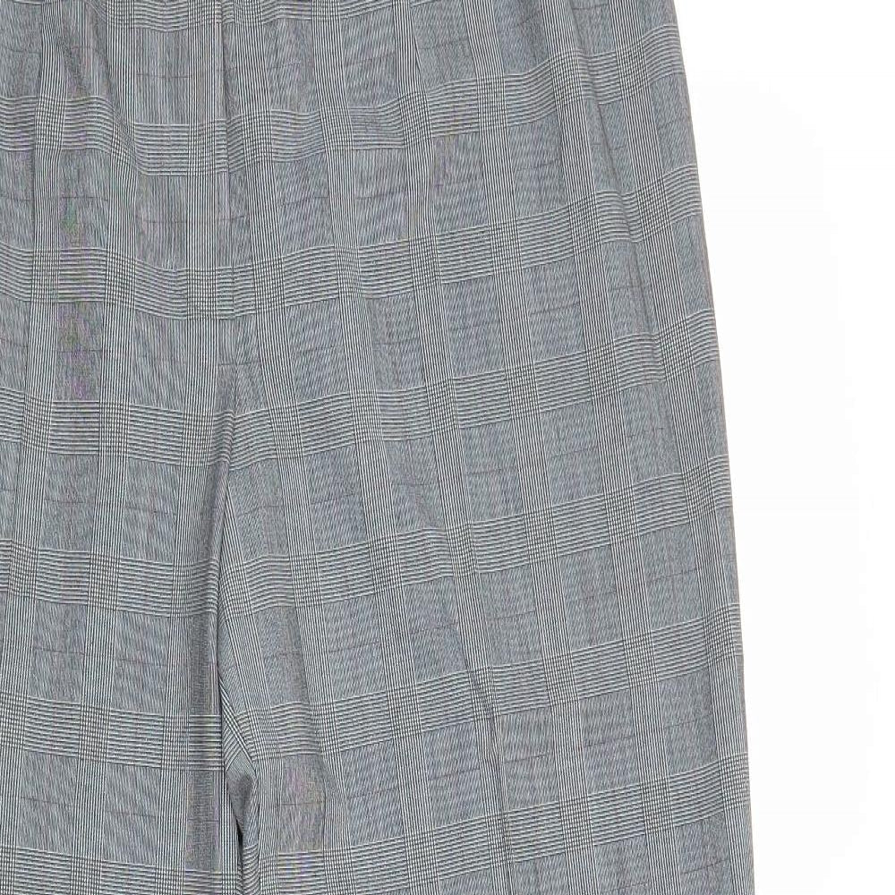 Womens UK Size 14 Marks and Spencer Regular Fit  Grey Trousers