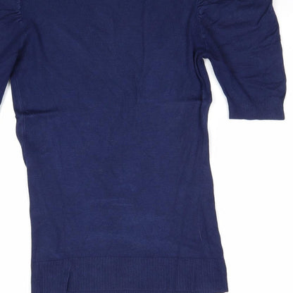 Womens UK Size 12 Atmosphere Blue Pullover Jumper