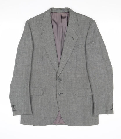 Mens UK Size 40 VARTEKS Regular Grey Suit Jacket