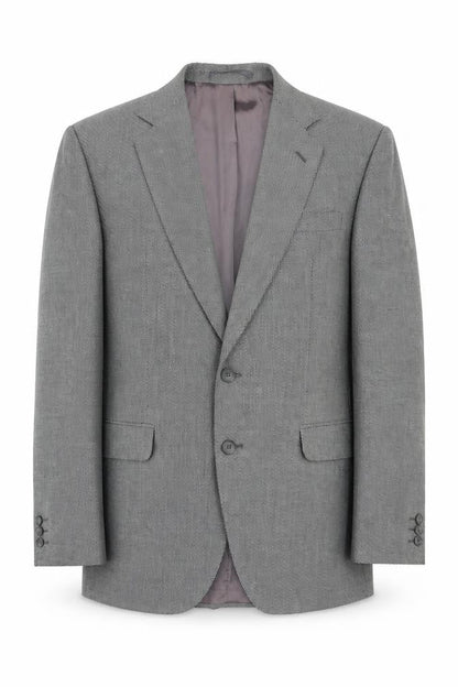 Mens UK Size 40 VARTEKS Regular Grey Suit Jacket