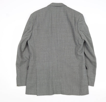 Mens UK Size 40 VARTEKS Regular Grey Suit Jacket