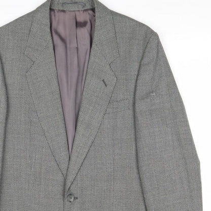 Mens UK Size 40 VARTEKS Regular Grey Suit Jacket