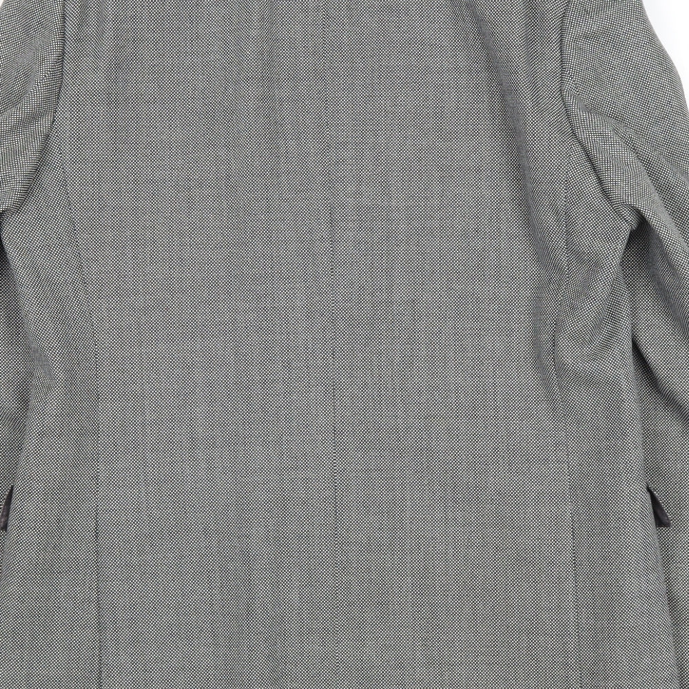 Mens UK Size 40 VARTEKS Regular Grey Suit Jacket