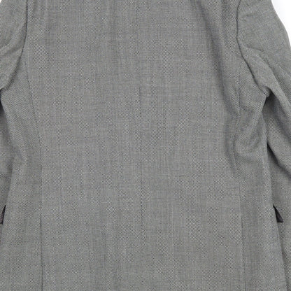 Mens UK Size 40 VARTEKS Regular Grey Suit Jacket
