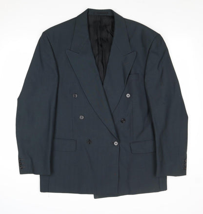 Mens UK Size 42 Burton Regular Blue Suit Jacket