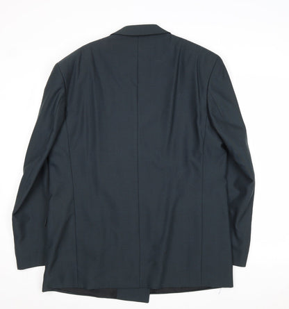 Mens UK Size 42 Burton Regular Blue Suit Jacket
