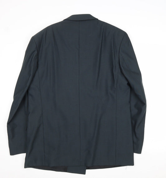 Mens UK Size 42 Burton Regular Blue Suit Jacket