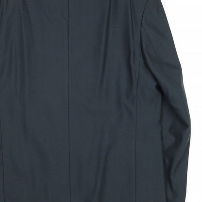 Mens UK Size 42 Burton Regular Blue Suit Jacket