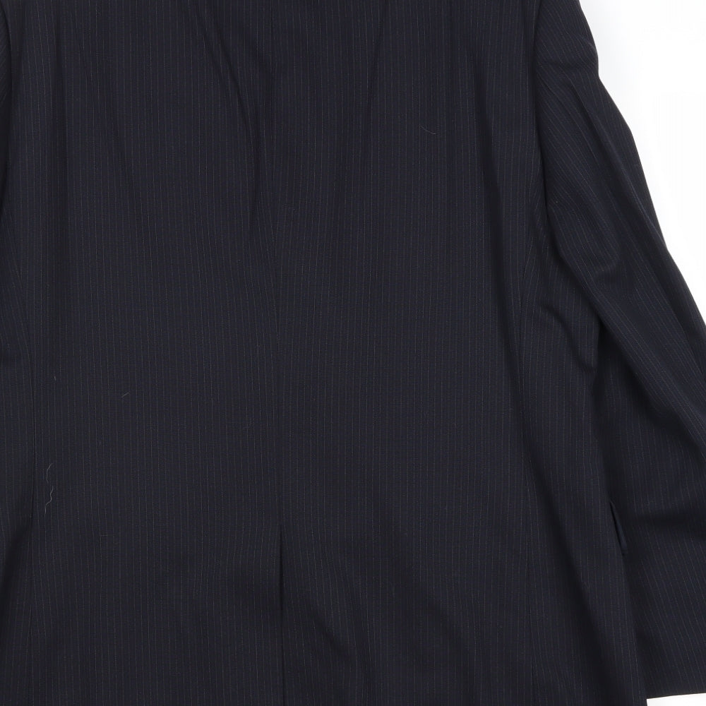 Mens UK Size 42 Burton Regular Blue Suit Jacket
